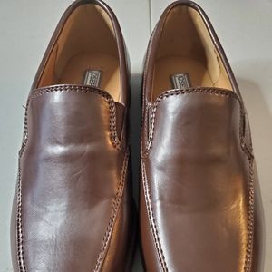Joseph Allen boys faux leather loafers. Sz 3